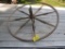 Old Wooden Wagon Wheel