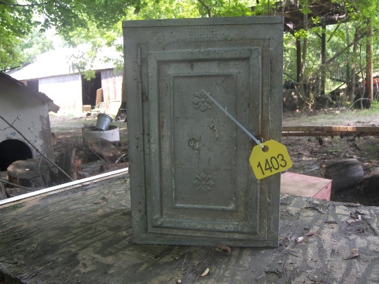 Metal 2 Shelf Wall Cupboard