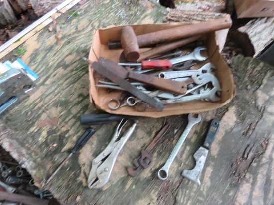 Box lot of Tools