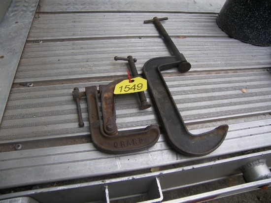 2 C Clamps