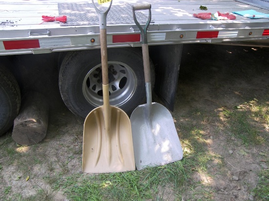 2 Alum & Plastic Shovels