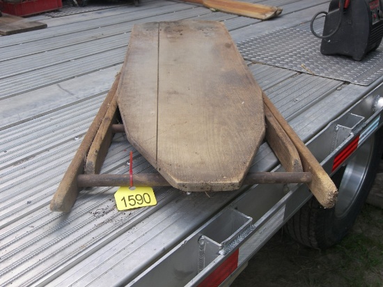 Old Wooden Ironing Board