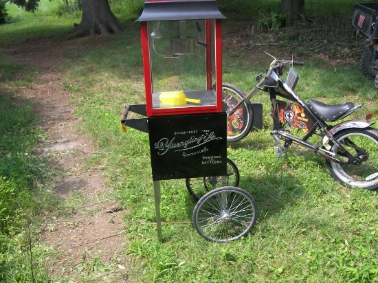 NEW DJ Yuengling & Son Popcorn Maker on Wheels