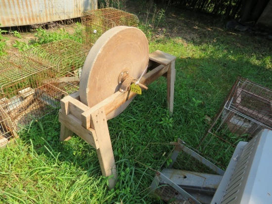 Grind Stone on Stand