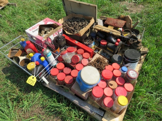 Pallet of Screws-Nuts-Bolts