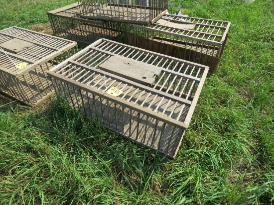 Wooden Chicken Crates