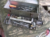 Tool Box w/Wrenches & Tools