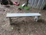 7ft Wooden Bench