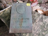 The Bell Telephone Company of Pennsylvania Plaque