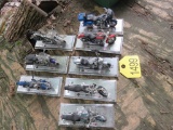 8 Mini Collectable Motorcycles