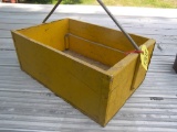 Wooden Box w/Metal Handle