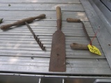 3 pc Auger & Bark Spade