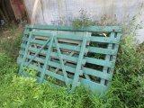 Green Wooden Truck Racks