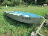 12ft Alum Boat & Trailer