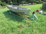 14ft Alum Boat & Trailer