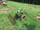 Walk Behind Tractor w/Blade