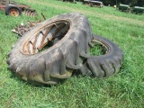 18.4-38 Tires w/Spin Out Rims