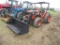 Kubota MX5000 Utility Special Tractor w/Bush Hog Loader