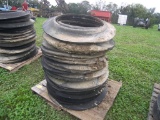 Pallet of Bunker Tires