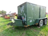 1989 Special Construction T/A 10ft Cattle Trailer