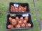 2 Boxes of Clay Flower Pots