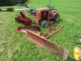 Wheelhorse Lawn Tractor w/Mower Deck & Snowblower & 2 Front Plows