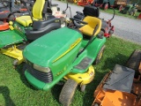 JD LT 155 Lawn Tractor w/38inch Deck & Custom Cupholder