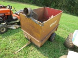 Lawn Cart & Leaf Blower Attachment for Lawn Tractor