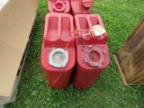 2 Metal Gas Cans