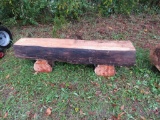 6ft Log Bench