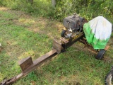 Gas Motor Powered Log Splitter