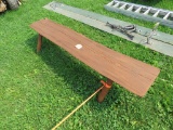 6ft Wooden Bench