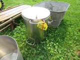Stainless Pail w/Lid