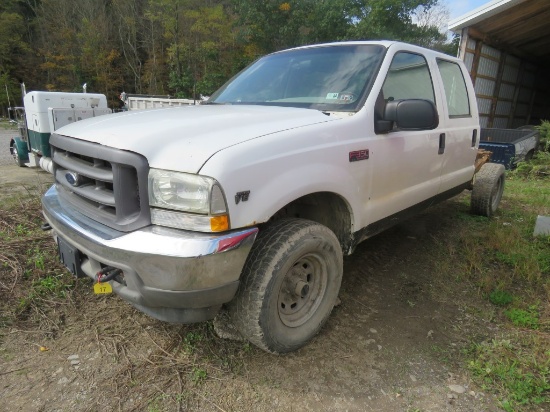 2002 Ford F350XL Super Duty Truck