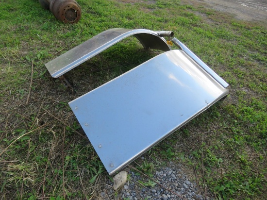 2 SS Half Fenders w/Brackets