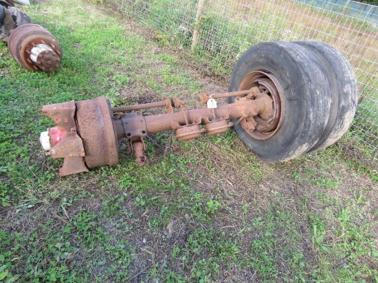 Box Trailer Axle w/Dayton Hubs