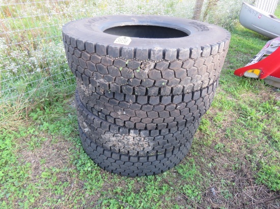 4 Fulken Tires 11R24.5