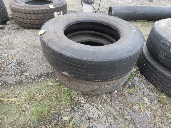 2 Tires 11R24.5