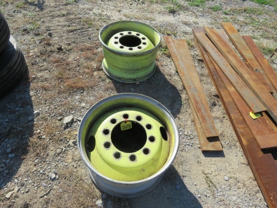 2 Tri Axle Front Tires