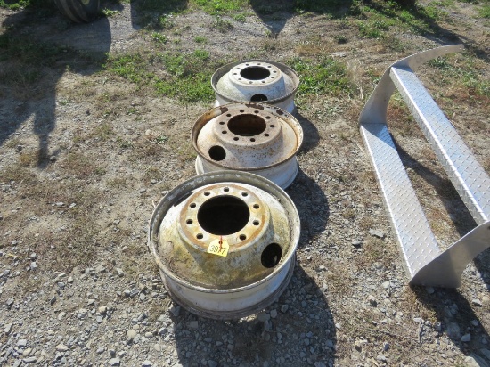 3 Steel Rims 24.5 inch