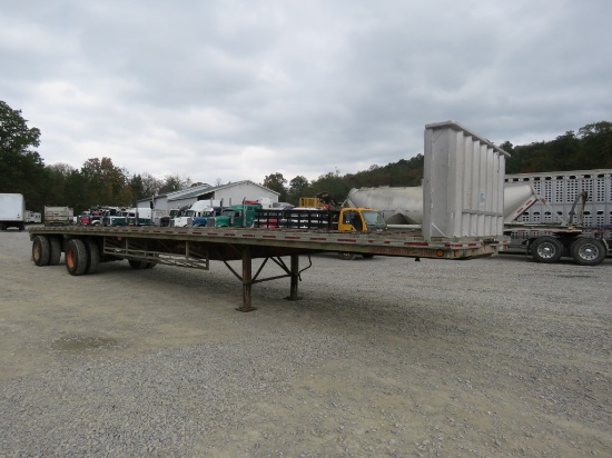 1993 Featherlite Alum 96inch X 48ft Flatbed Trailer