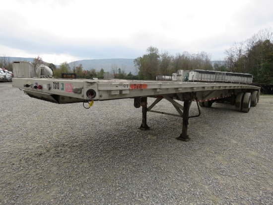 2007 Reitnouer 102inch X 48ft Alum Flatbed Trailer