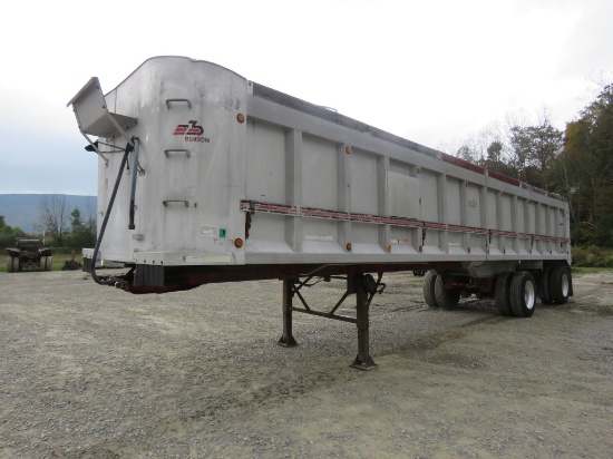 1988 Benson 39ft Alum Dump Trailer