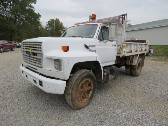 Ford F600 S/A Dump Truck