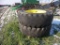 Pair of 18.4R-38 Tires and Rims