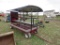 Produce Wagon w/Shelves & Roof