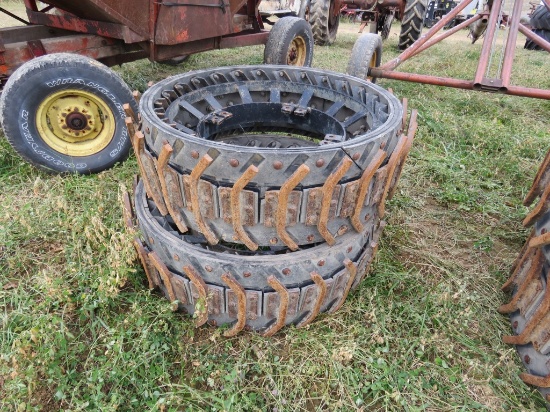 Pair of Front Belted Tires