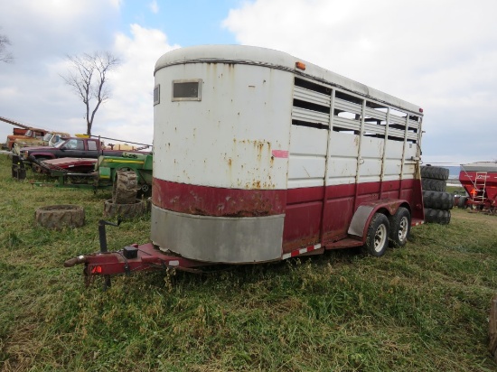 1995 Adams 18ft T/A Cattle Trailer