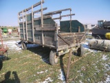 14ft Hi Side Wagon w/Hoist