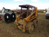Case 1840 Skid Loader on Steel